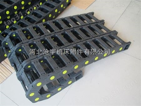 苏州铣床机械耐冲击塑料拖链